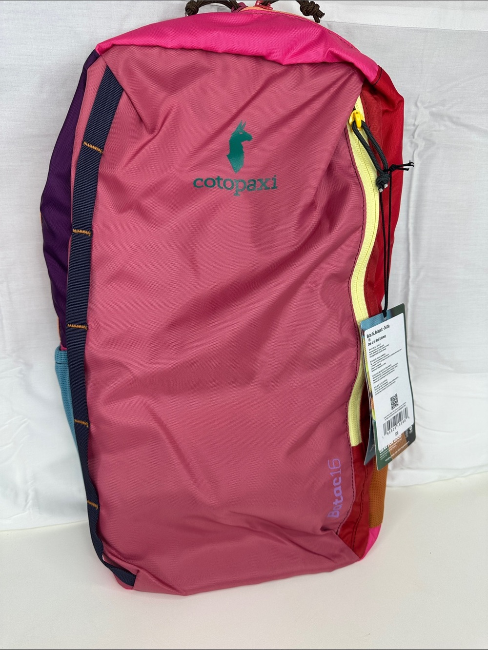 Cotopaxi Batac Del Día 16L Backpack One-of-a-Kind Multicolor Lightweight Daypack